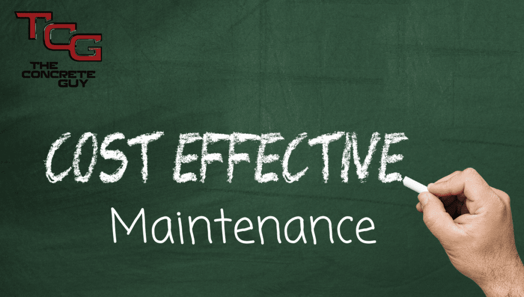 cost effective maintenance