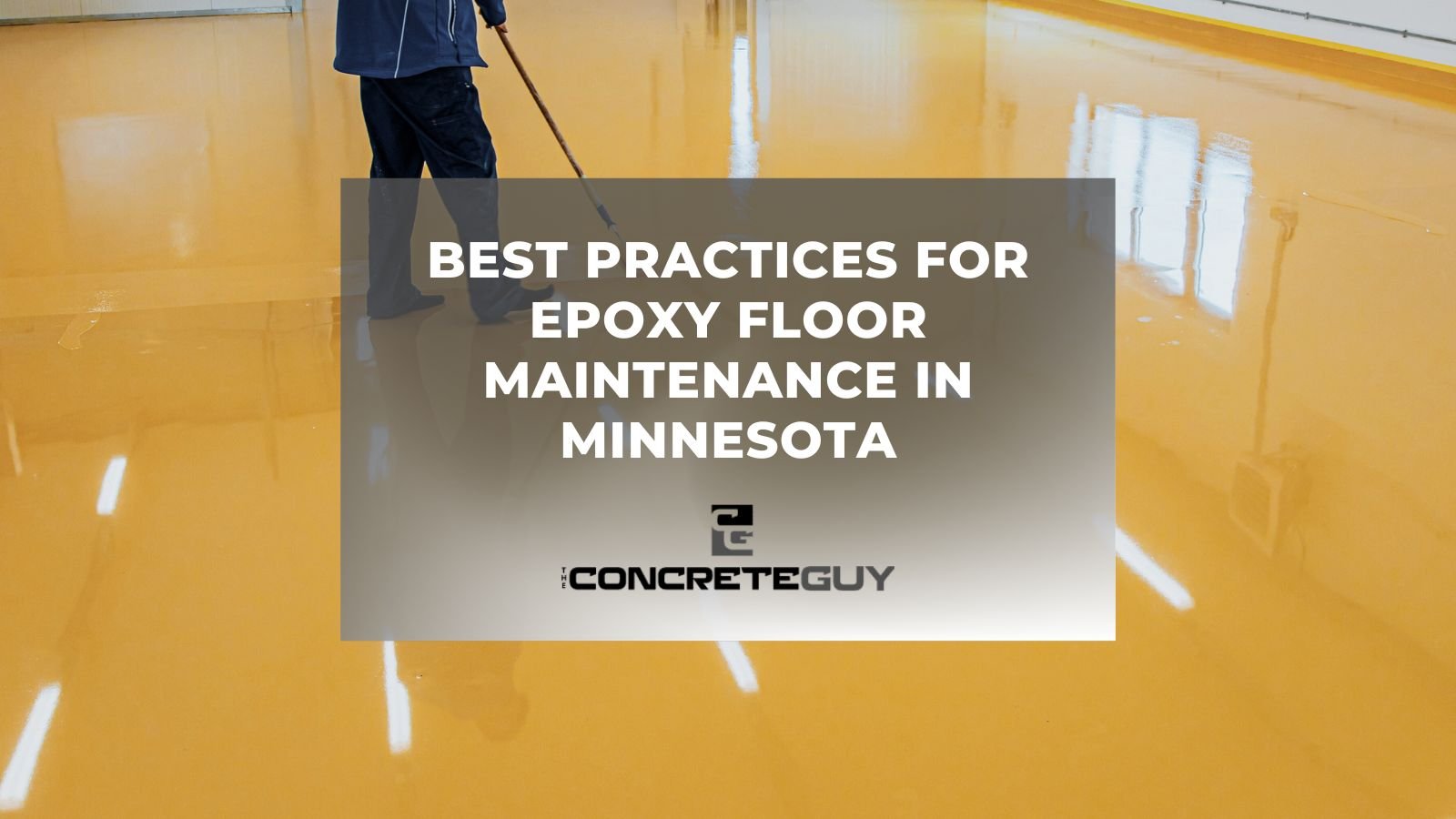 Best Practices for Epoxy Floor Maintenance in Minnesota