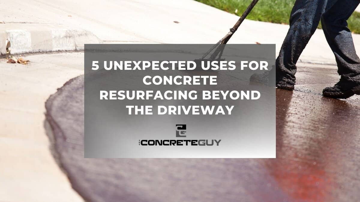 5 Unexpected Uses for Concrete Resurfacing Beyond the Driveway