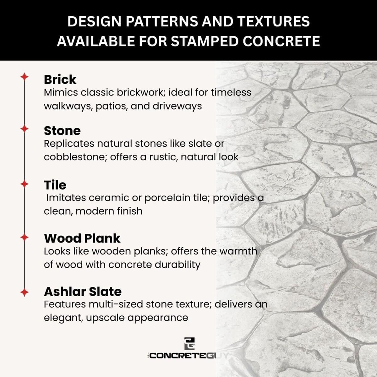 Stamped Concrete Options for Customizing Your Space in Minnesota