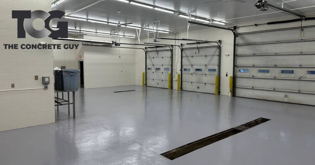 Epoxy Garage Floors Built for EV Charging Stations